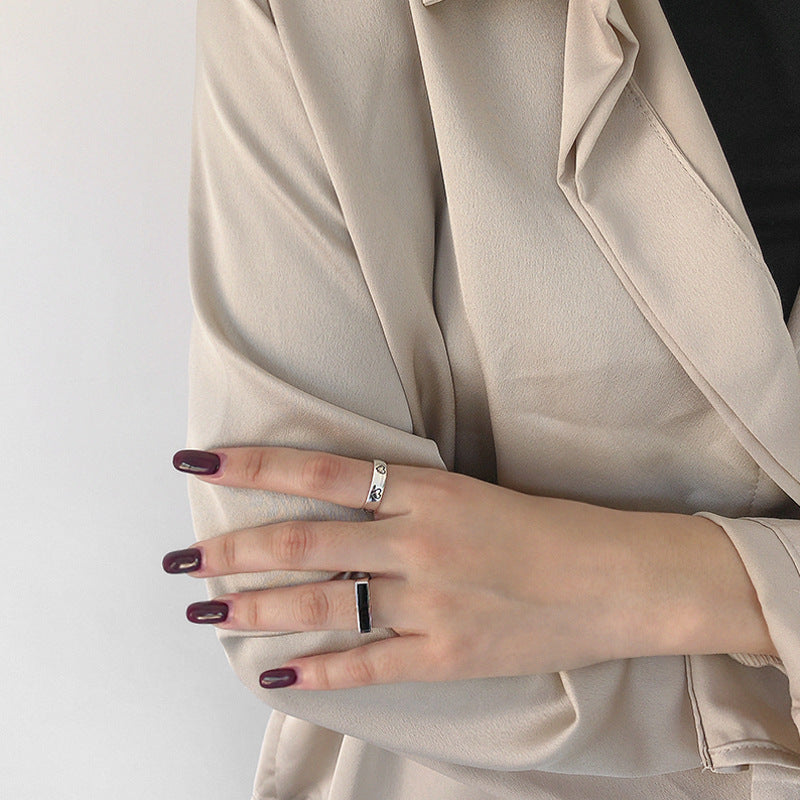 Black Epoxy Ring