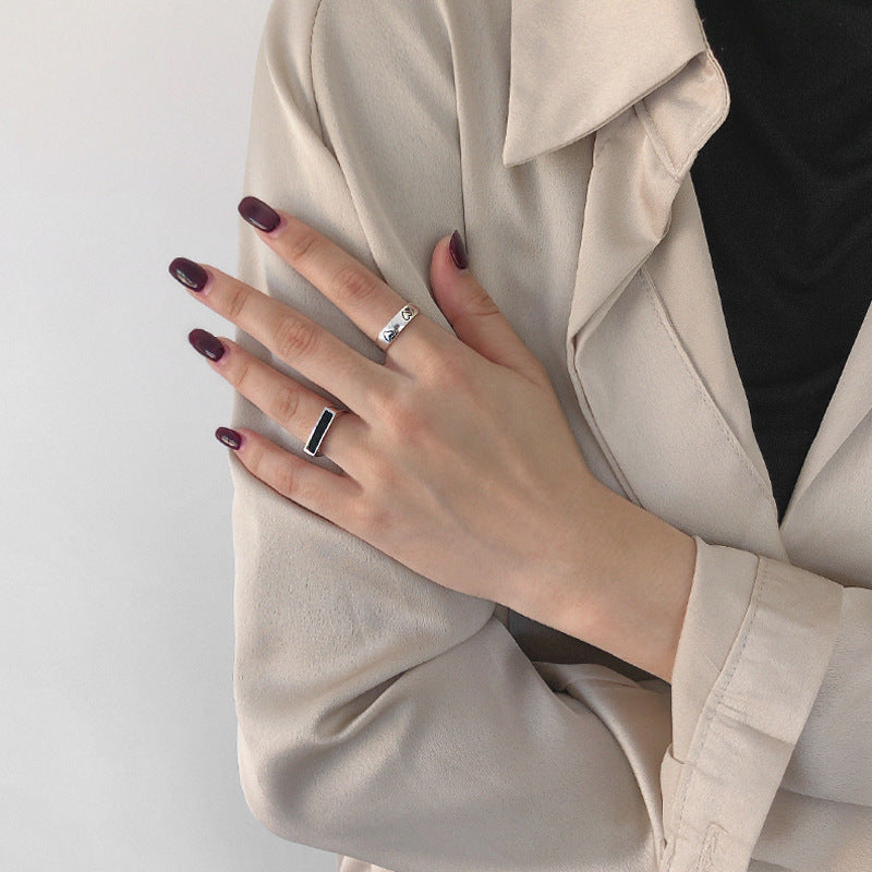Black Epoxy Ring