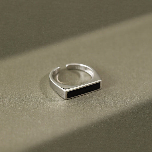 Black Epoxy Ring